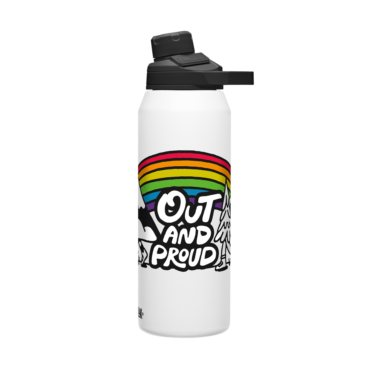 chute-mag-32-oz-water-bottle-insulated-stainless-steel-plus-cleanup-kit-pride-collection-limited-edition-v8 xhvxlhasbo